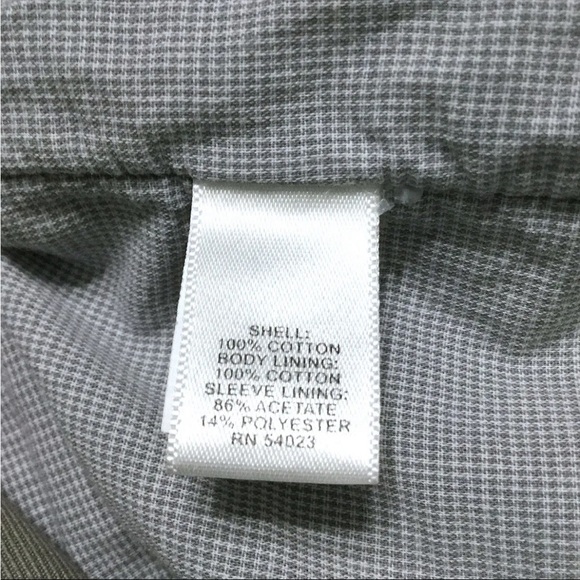 Banana Republic Weekend Peacoat Jacket Grey Size 14 - Picture 4 of 6